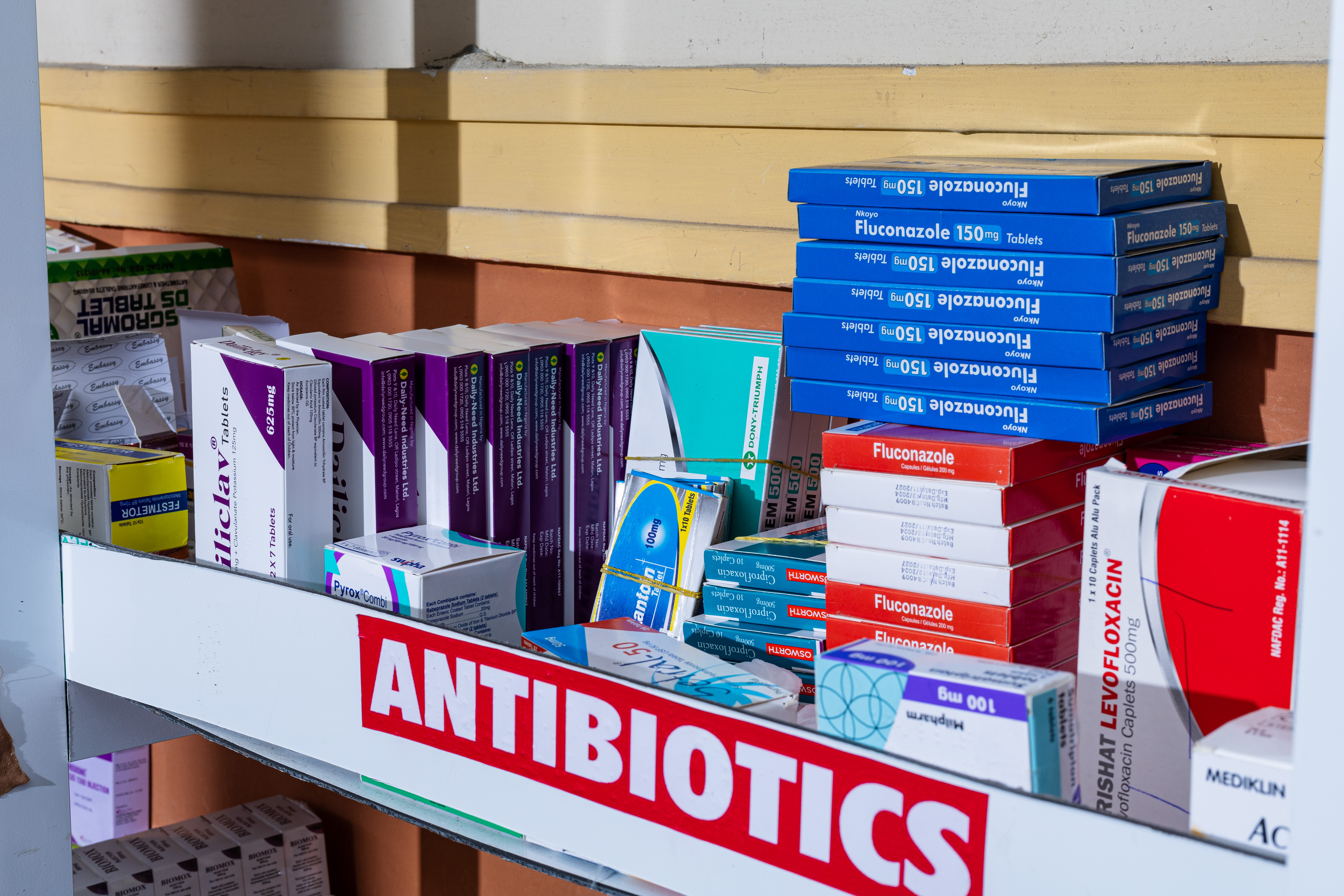A standard and well wquipped pharmacy